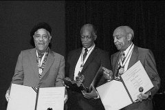 Smithson Awards to Dizzy Gillespie, Hank Jones, and Benny Carter-November 30, 1990