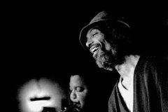 Gil Scott Heron at Blues Alley with Ron Holloway-2-26-89