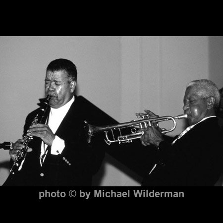 Buck Hill and Webster Young at the Kennedy Center, November, 1994