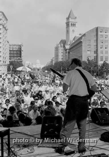Paul Bollenback at the DC Free Jazz Festival-7-4-88