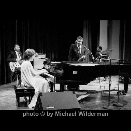 DC's First Lady of Jazz, Shirley Horn and her Trio with special guest Buck Hill, Charles Ables & Steve Williams-11-3-89