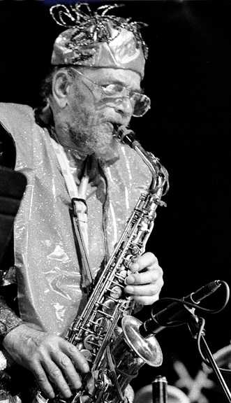 Marshall Allen with Arkestra, May 6, 2000, State Theater
